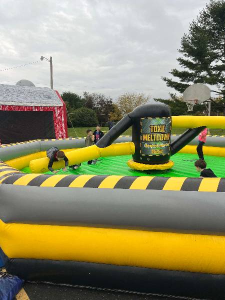 Toxic Meltdown inflatable game