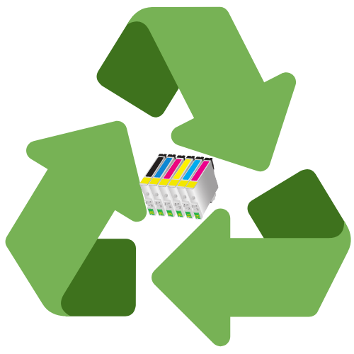 Recycle Used Ink Cartridges Logo