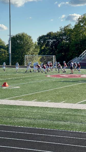 Irish football in action at Columbus Academy