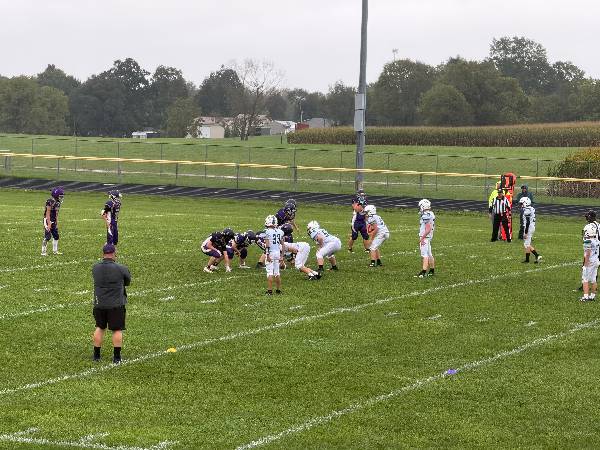 Irish defense lines up against Millersport